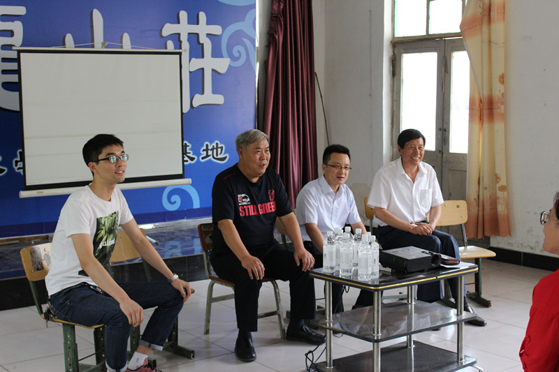 校领导赴清西陵看望2014级测绘专业实习师生