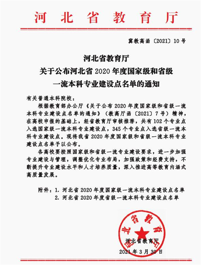 我校会计学等三个专业成功获批省级一流专业建设点
