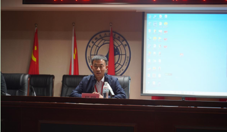 威廉体育williamhill召开学管干部培训周会2022.4.18