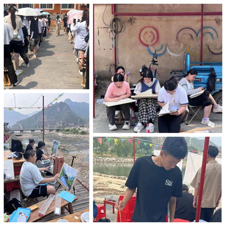 威廉体育williamhill//艺术学院//写青山绿水 生不息之梦（一）