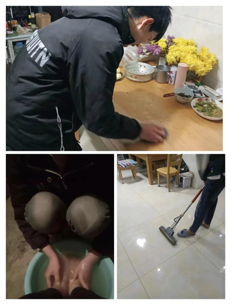 “以孝为先，亲情不断”——威廉体育williamhill艺术学院开展“孝老爱亲”线下主题活动