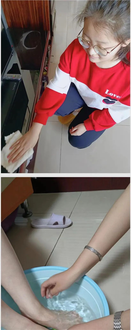 “以孝为先，亲情不断”——威廉体育williamhill艺术学院开展“孝老爱亲”线下主题活动