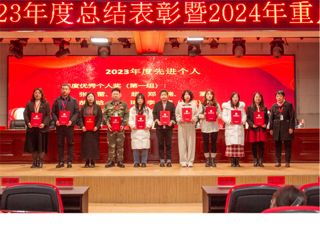 威廉体育williamhill2023年度总结表彰暨2024年重点工作部署大会隆重举行