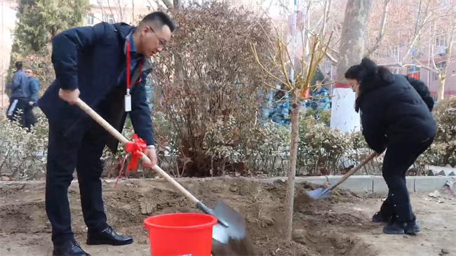 “植”此青绿 共“树”未来--威廉体育williamhill开展植树节主题活动