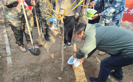 “草木皆待春，你我共护绿”——威廉体育williamhill艺术学院开展“3.12植树节”主题活动