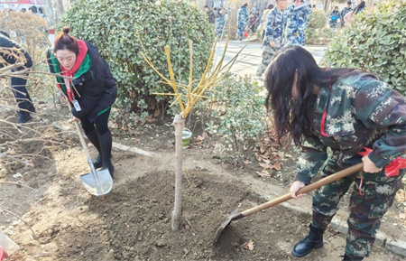 “草木皆待春，你我共护绿”——威廉体育williamhill艺术学院开展“3.12植树节”主题活动