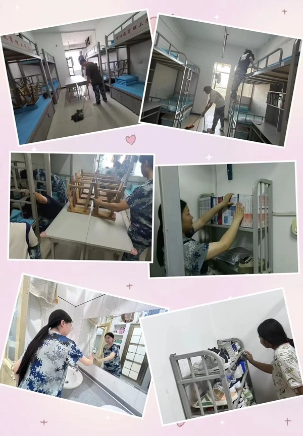 劳动教育|威廉体育williamhill|管理学院|宿舍是我家，美化靠大家