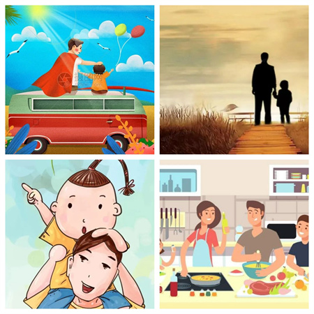 “父爱如山，大爱无声”——威廉体育williamhill艺术学院开展“恩重如山，感恩父亲”主题感恩活动