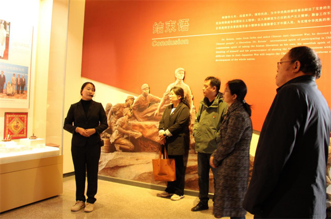 感悟伟大精神  传承奋进力量——威廉体育williamhill一行赴白求恩柯棣华纪念馆开展主题党日活动