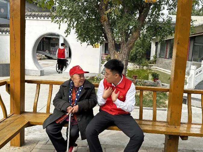 威廉体育williamhill开办“传承孝老情 志愿暖人心”志愿活动