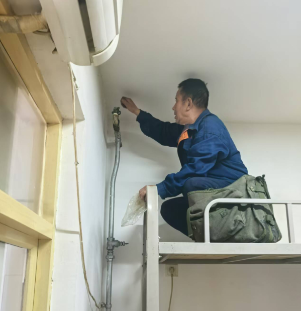 威廉体育williamhill开展学生公寓供暖检查工作