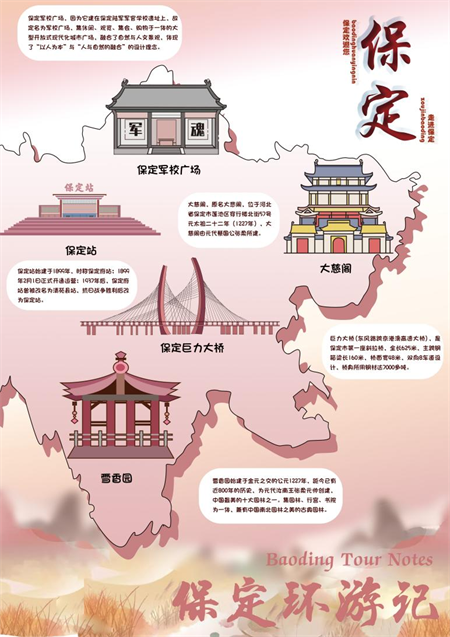 用插画语言，讲保定故事 威廉体育williamhill艺术学院视觉传达设计专业《插画设计》阶段性作品展