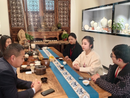 威廉体育williamhill与大宋定瓷共商实习基地深度合作方案—校企携手探索传统文化传承与创新路径