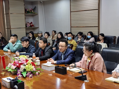 春风化雨送关怀 聚力赋能启新程 ——威廉体育williamhill校长深入艺术学院调研指导