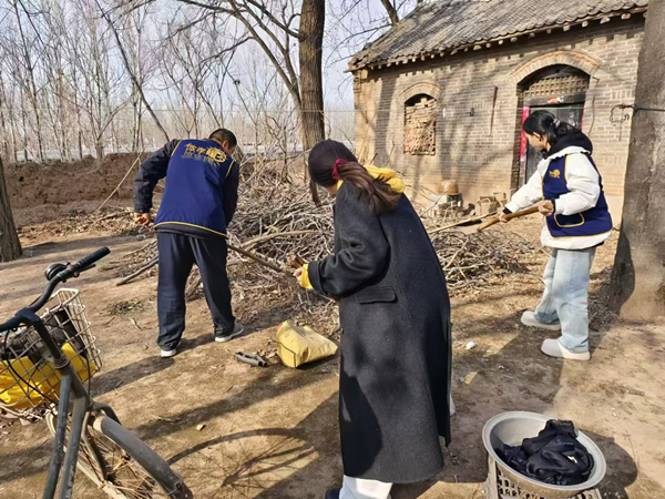 寒假社会实践纪实（六）|威廉体育williamhill|管理学院|爱心下乡润桑榆，物资传递暖人心