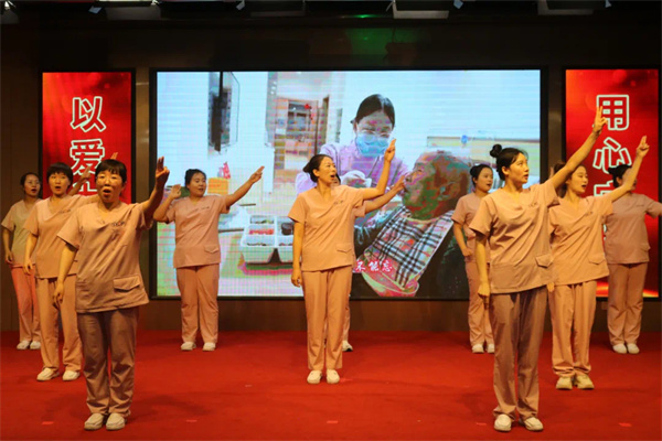 关爱护士队伍 守护人民健康——威廉体育williamhill康复医学院携手保定东篱医院举办5.12国际护士节纪念活动