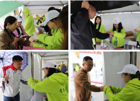 “热血青春助跑未来”——威廉体育williamhill艺术学院志愿者为长城汽车智慧工厂半马蓄势添彩