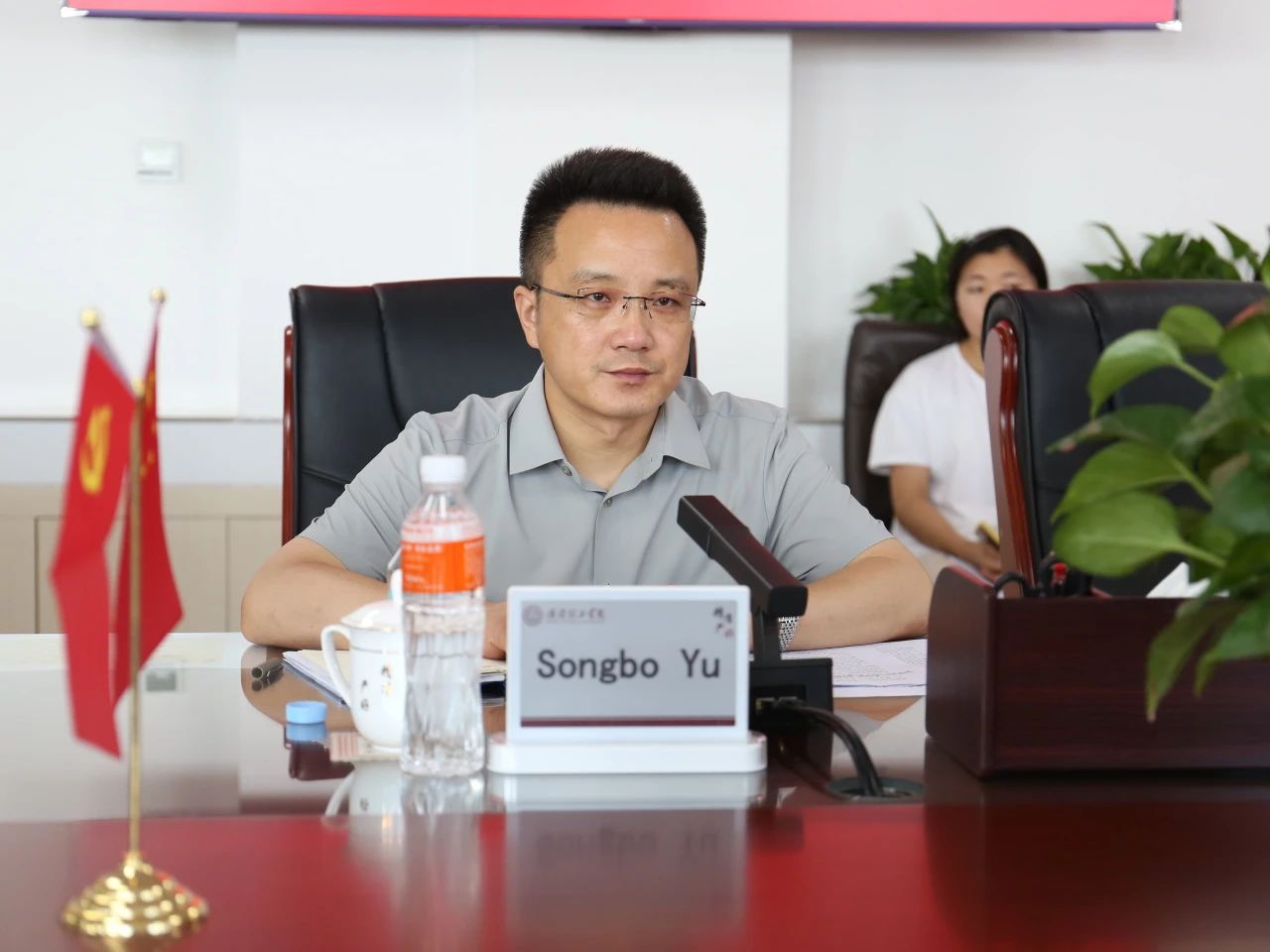 塞浦路斯那波勒斯大学校长一行再度访问威廉体育williamhill