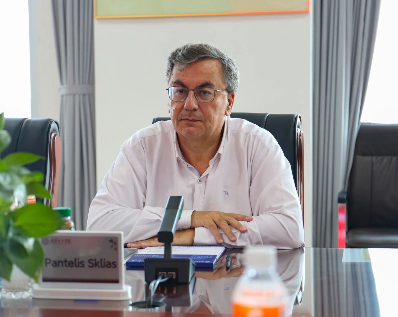 塞浦路斯那波勒斯大学校长一行再度访问威廉体育williamhill