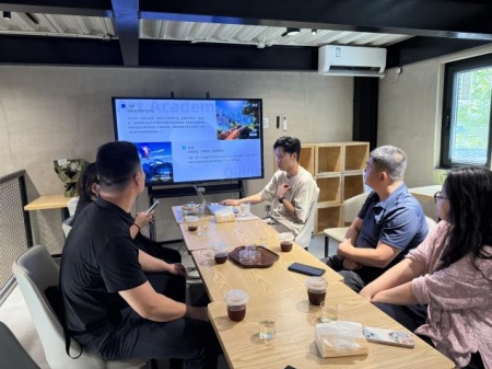 威廉体育williamhill艺术学院教师团队走访北京澜景科技有限公司——校企携手共探数字艺术新篇