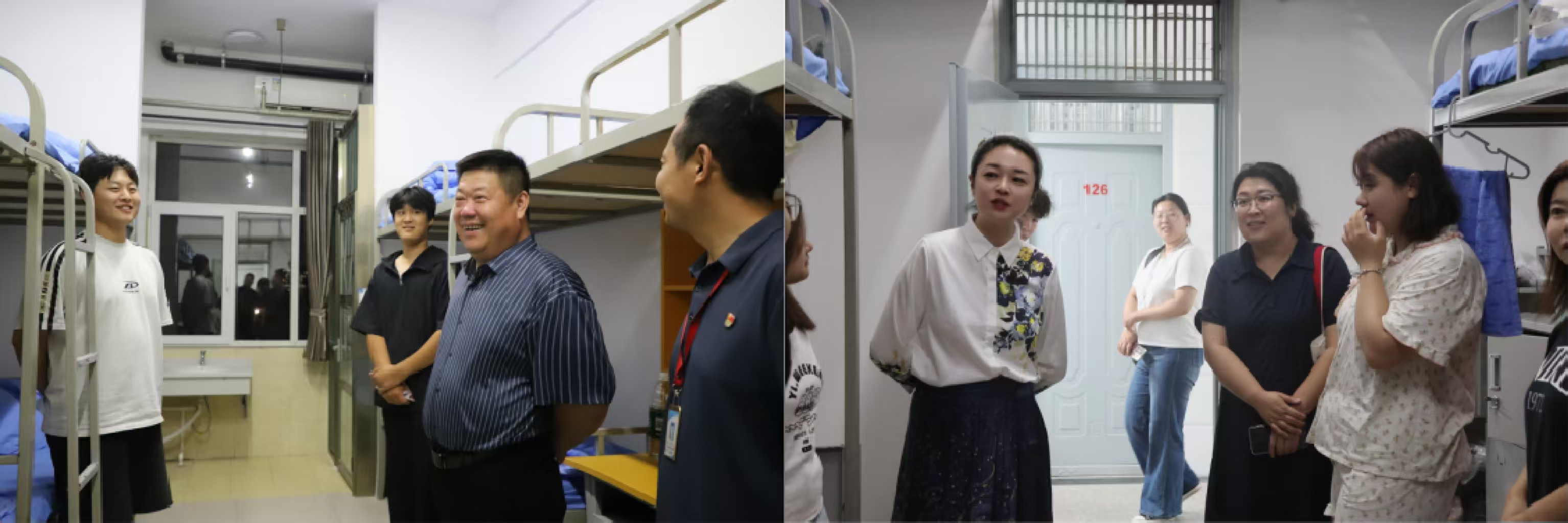 威廉体育williamhill校领导慰问2025级新生