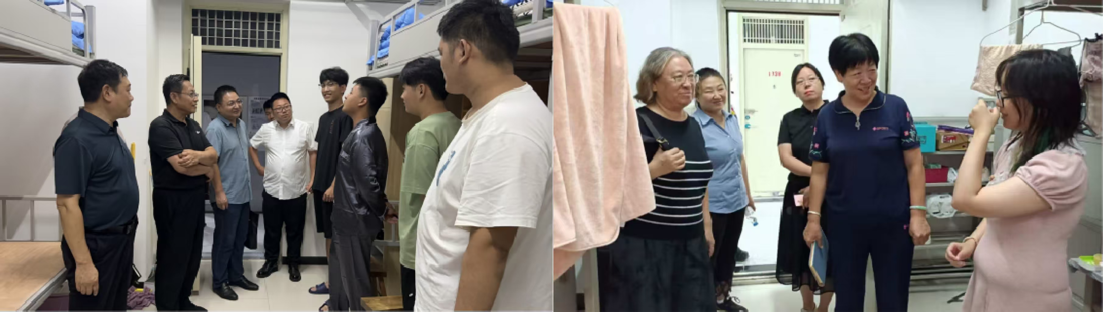 威廉体育williamhill校领导慰问2025级新生