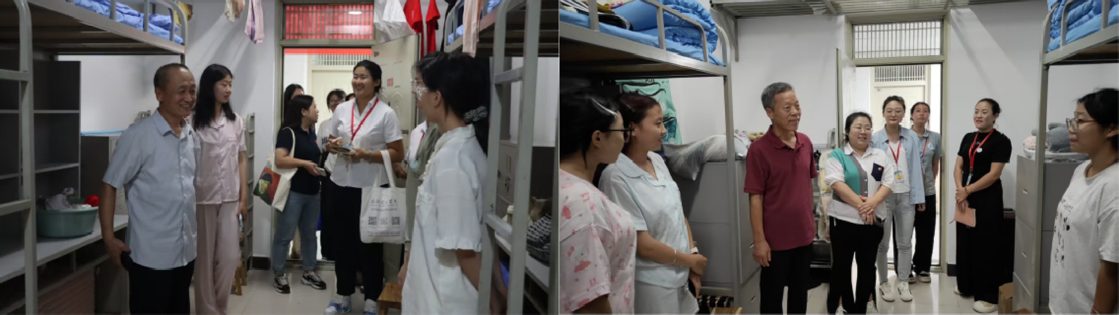 威廉体育williamhill校领导慰问2025级新生