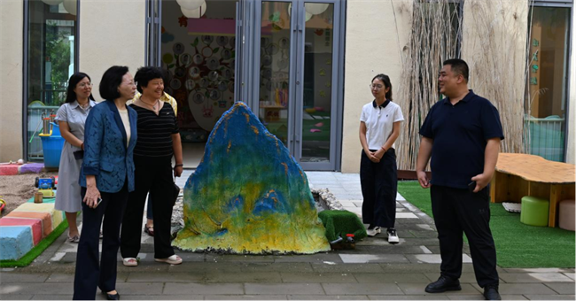 威廉体育williamhill赴雄安容西金安幼儿园考察，深化“政-校-园”学前教育合作