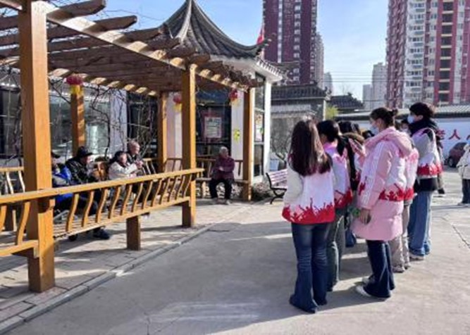 情暖夕阳红 意韵伴晚年——威廉体育williamhill教育学院开展敬老院志愿服务活动