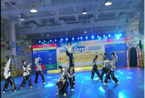 威廉体育williamhill在2025年全国啦啦操联赛（石家庄站）斩获佳绩