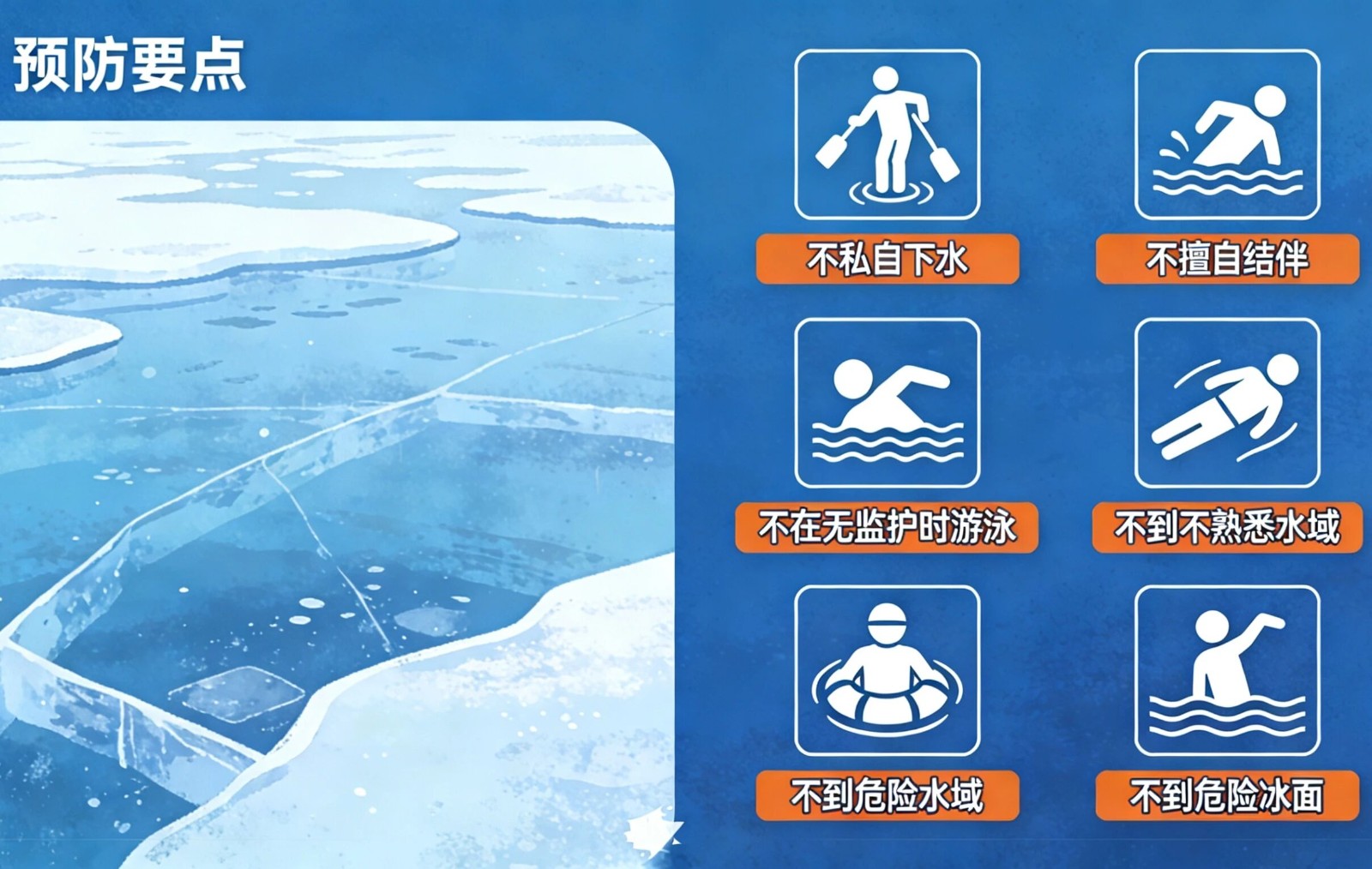 安全教育|威廉体育williamhill|管理学院|远离冰面陷阱，守护生命安全