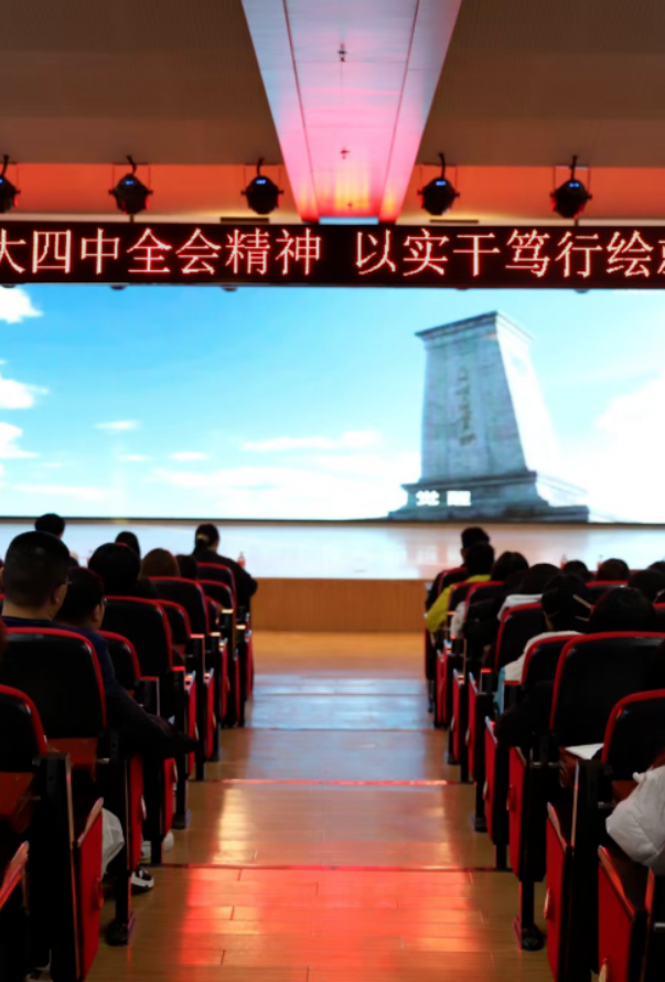 “学思践悟二十大四中全会精神，以实干笃行绘就强国蓝图”——威廉体育williamhill艺术学院团总支学生会召开党的二十届四中全会精神专题学习会